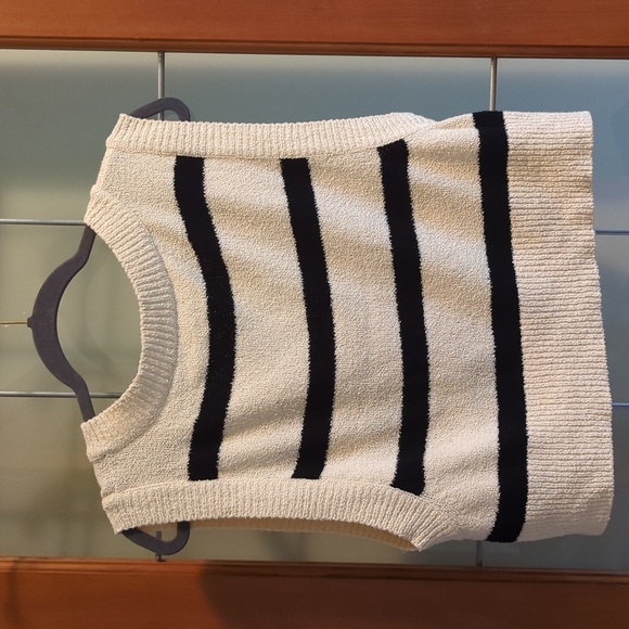 Free People Santa Monica Striped Vest NWOT - Picture 8 of 8